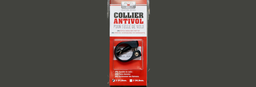 Kit antivol pour vélo