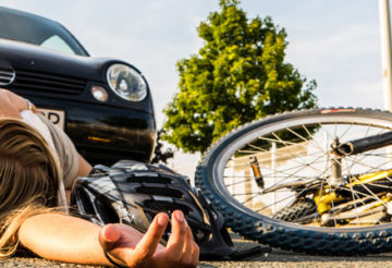 Accident à vélo